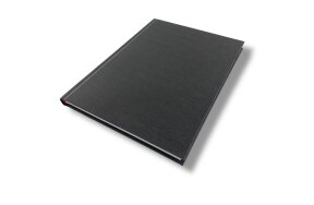 ΤΕΤΡΑΔΙΟ ΒΙΒΛΙΟ Α4 BLACK BOOK ΧΑΡΤΙ ΑΚΟΥΑΡΕΛΑΣ 240γρ 48φ